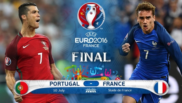 欧洲杯决赛：葡萄牙VS法国！