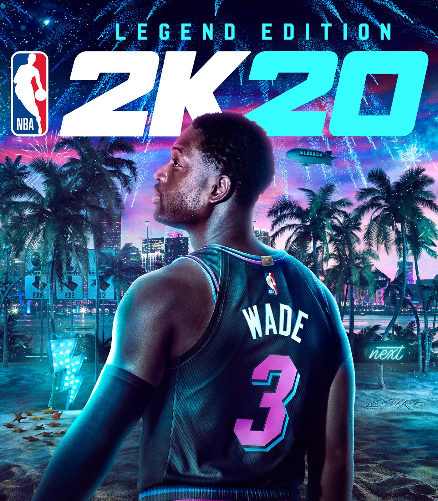 NBA2K20 封面人物公布 AD&Wade